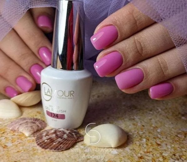 ⁦לק ג'ל 174 |  גלמור Glamour⁩ – תמונה ⁦2⁩