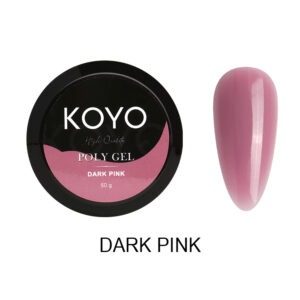 ג'ל בנייה ורוד כהה Dark Pink בצנצנת | קויו KOYO