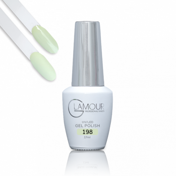 ⁦לק ג'ל 198 |  גלמור Glamour⁩ – תמונה ⁦3⁩