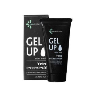 Gel-Up פוליג'ל לבן בוהק | נייל קריאטיביטי