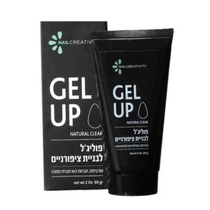 Gel-Up פוליג'ל שקוף | נייל קריאטיביטי