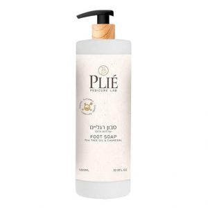 סבון רגליים עץ התה ופחם 1000 מ"ל | PLIE