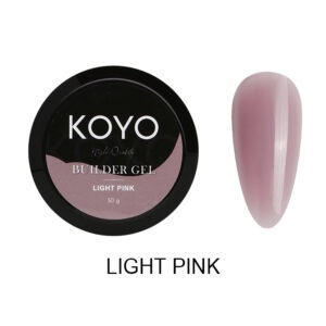 ג'ל בנייה ורוד בהיר Light Pink בצנצנת | קויו KOYO