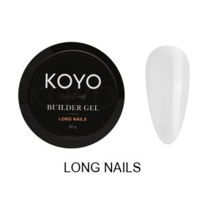 ג'ל בנייה לציפורניים ארוכות Long Nails בצנצנת | קויו KOYO
