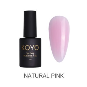 ג'ל בנייה ורוד טבעי Natural Pink בבקבוק | קויו KOYO