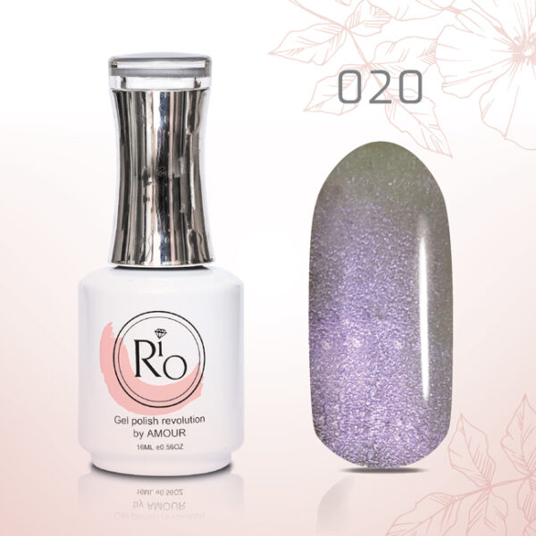 לק ג'ל 020 | ריו Rio