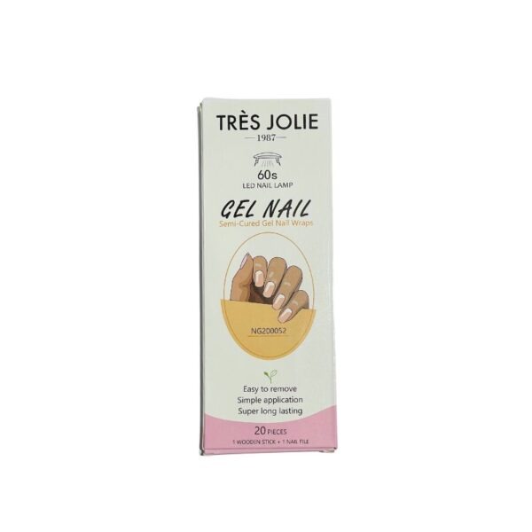חבילת מדבקות ג'ל Gel Nail | טרה ג'ולי