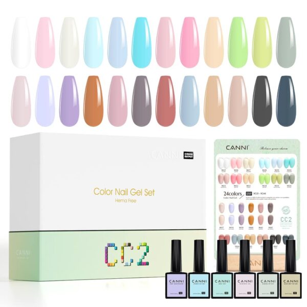 מזוודה 24 גווני לק ג'ל CC2 | קאני Canni