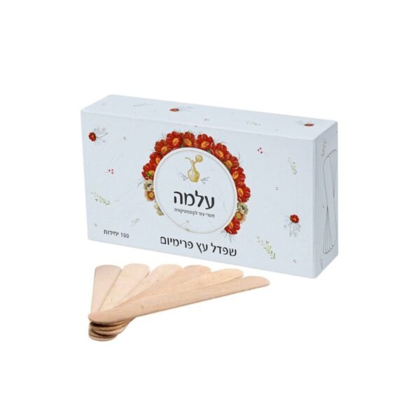 מקלות שפדל עץ רחב | עלמה