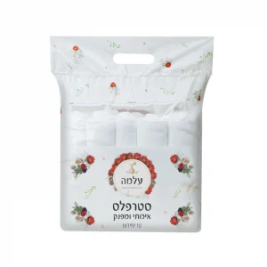 סטרפלס חד פעמי 10 יח' | עלמה - לבן