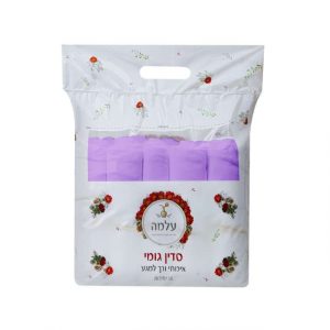 סטרפלס חד פעמי 10 יח' | עלמה - סגול בהיר