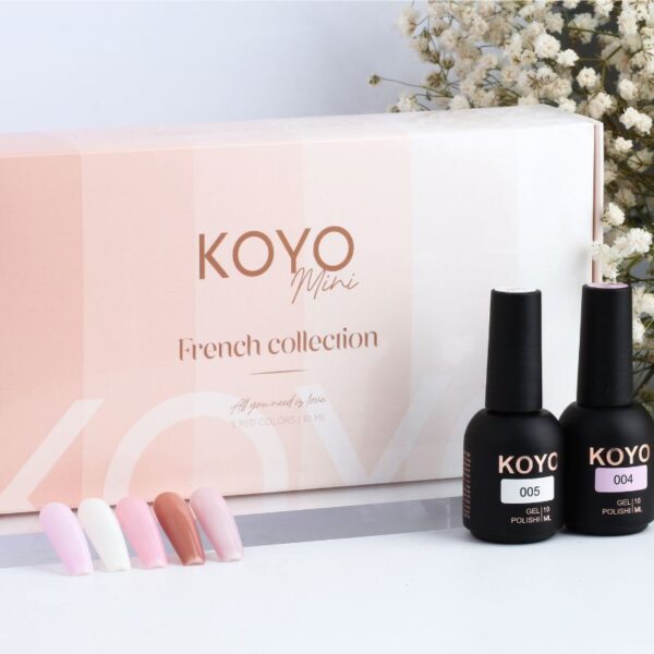 מארז לק ג'ל פרנץ' French Collection | קויו KOYO