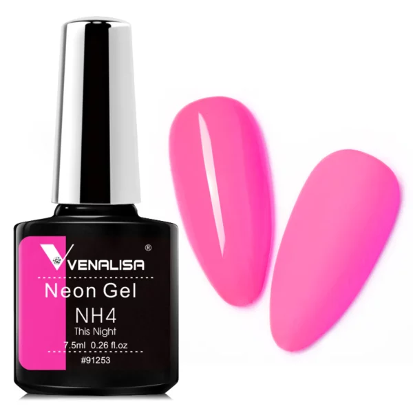 לק ג'ל ניאון NH4 | ונליסה Venalisa