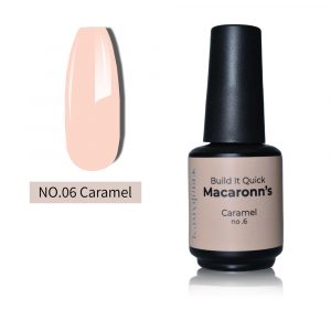 ג'ל בנייה Build It Quick 06 Macaroons Caramel | קמופלאז׳