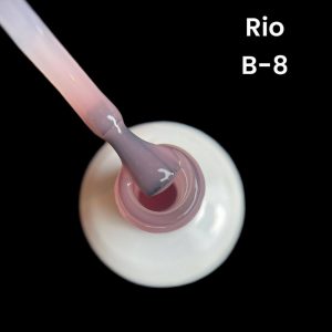 בייס בצבע 08 ורוד בהיר חצי שקוף | ריו Rio